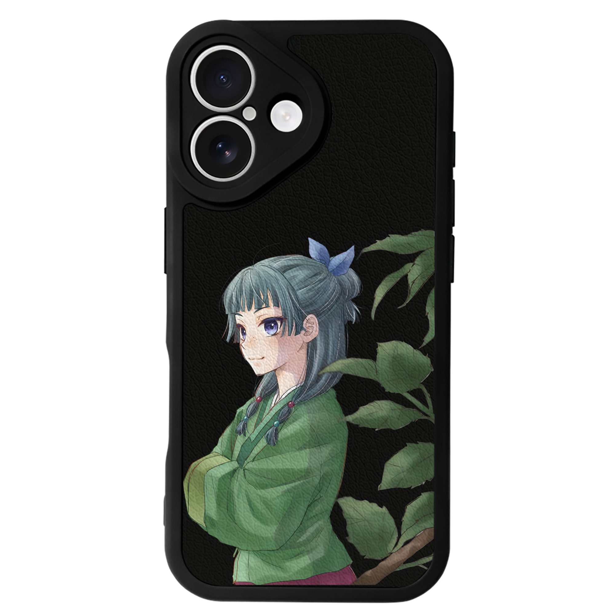 （画像用） 薬屋のひとりごと The Apothecary Diaries 【iPhone 16シリーズ対応】シリコンスマホケース（レザー調） 材質：シリコン
